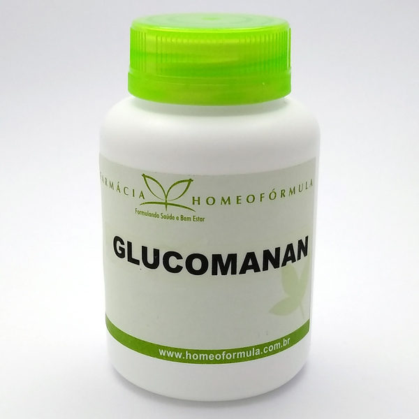 GLUCOMANAN 500MG 60 CÁPSULAS