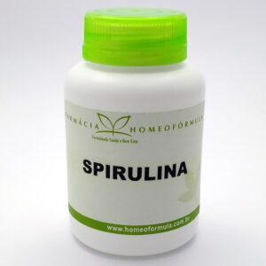 Spirulina 400mg 60 cápsulas - Farmácia Homeofórmula