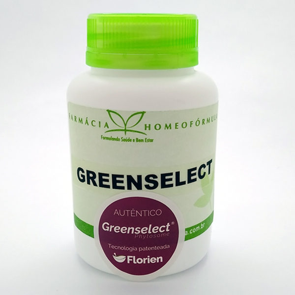 Green Select 120mg 60 cápsulas Original com Selo de autenticidade - Farmácia Homeofórmula