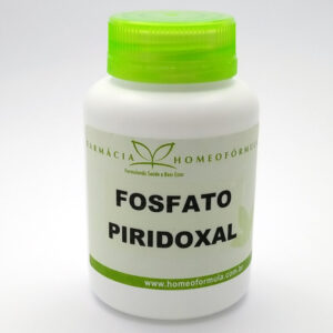 Fosfato piridoxal 50mg 60 cápsulas - Farmácia Homeofórmula