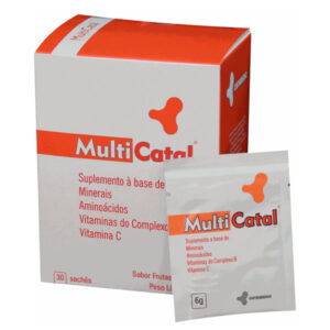 Multicatal: Multivitamínico 30 sachês Catalmedic - Farmácia Homeofórmula