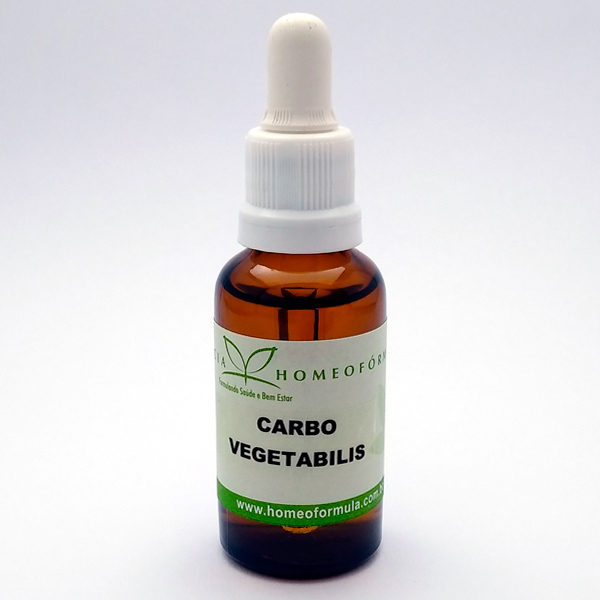 Homeopatia Carbo Vegetabilis 6CH 30ml Farmácia Homeofórmula