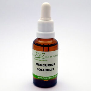 Homeopatia Mercurius Solubilis 6CH 30ml Farmácia Homeofórmula
