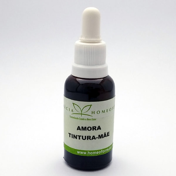 Tintura Mãe de Amora 30ml Farmácia Homeofórmula