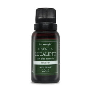 Essência para difusor de Eucalipto com óleo essencial 20ml – Aromagia