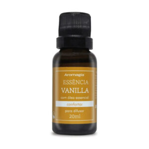 Essência para difusor de Vanilla com óleo essencial 20ml – Aromagia