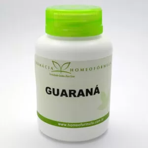 Guaraná 500mg 60 cápsulas - Farmácia Homeofórmula