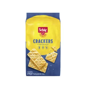 CRACKERS SEM GLÚTEN SEM LACTOSE - SCHÄR