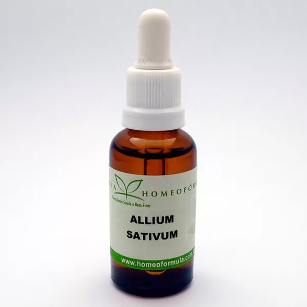 Homeopatia Allium Sativium 6CH 30ml Farmácia Homeofórmula