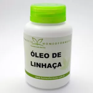 Cápsulas Óleo de Linhaça 500mg 60 Cápsulas