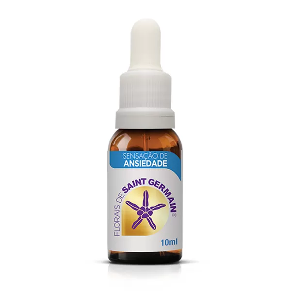 FÓRMULA: SENSAÇÃO DE ANSIEDADE GOTAS 10ML – FLORAIS SAINT GERMAIN