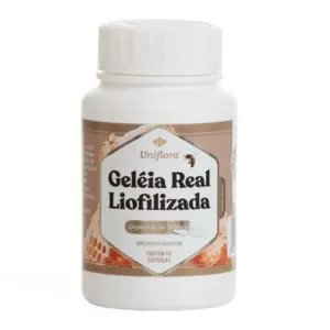 Geleia real em cápsulas liofilizada – Herbaflora