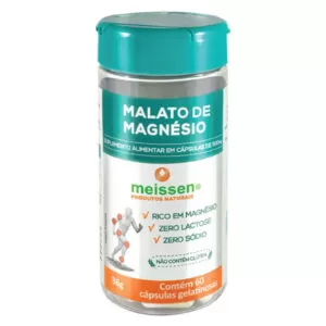 Magnésio Malato 60 Cápsulas Meissen