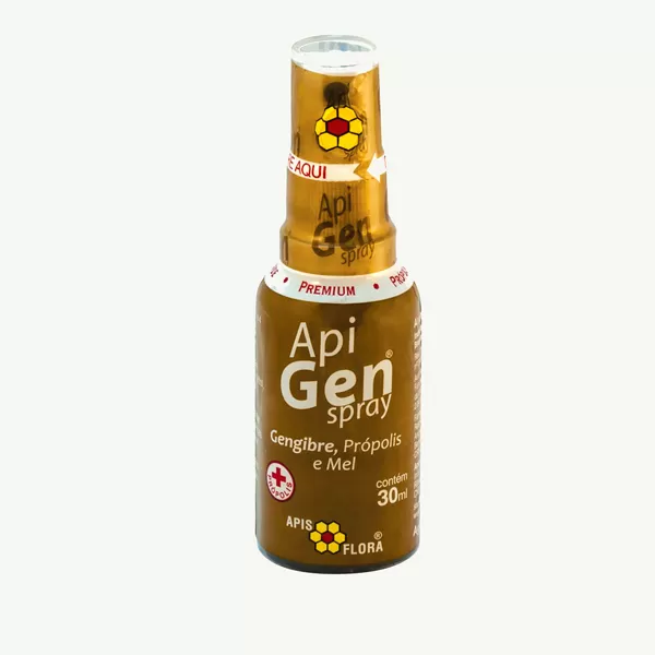 APIGEN® ORGÂNICO - PRÓPOLIS, MEL E GENGIBRE SPRAY – APIS FLORA