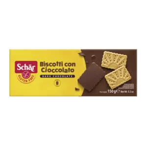 BISCOTTI CON CIOCCOLATO SEM GLÚTEN SEM LACTOSE - SCHÄR