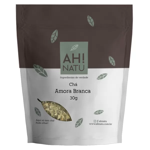 O chá de amora branca é obtido a partir da planta Morus alba L.. Sua ação principal ocorre sobre casos de obesidade e síndrome metabólica, nos quais atua auxiliando na regulação dos níveis de açúcar no sangue, o que minimiza a formação de gordura e facilita a perda de peso corporal. Além disso, possui ação antioxidante.