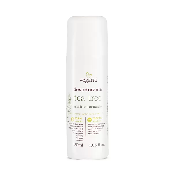 Desodorante Tea Tree 120ml – Vegana