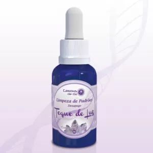 Toque de luz 06 limpeza de padrões (desapego) 30ml – Cristais de Oz