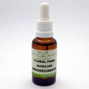 FLORAL PARA AUXILIAR EMAGRECIMENTO