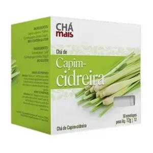 CHÁ DE CAPIM CIDREIRA 10 SAQUINHOS – CHÁ MAIS
