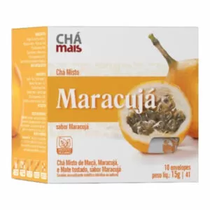CHÁ DE MARACUJÁ 10 SAQUINHOS – CHÁ MAIS