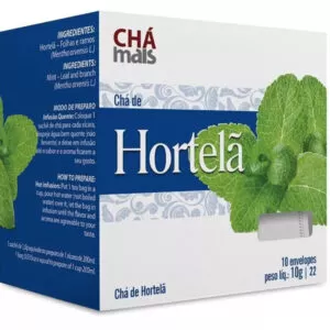CHÁ DE HORTELÃ 10 SAQUINHOS – CHÁ MAIS